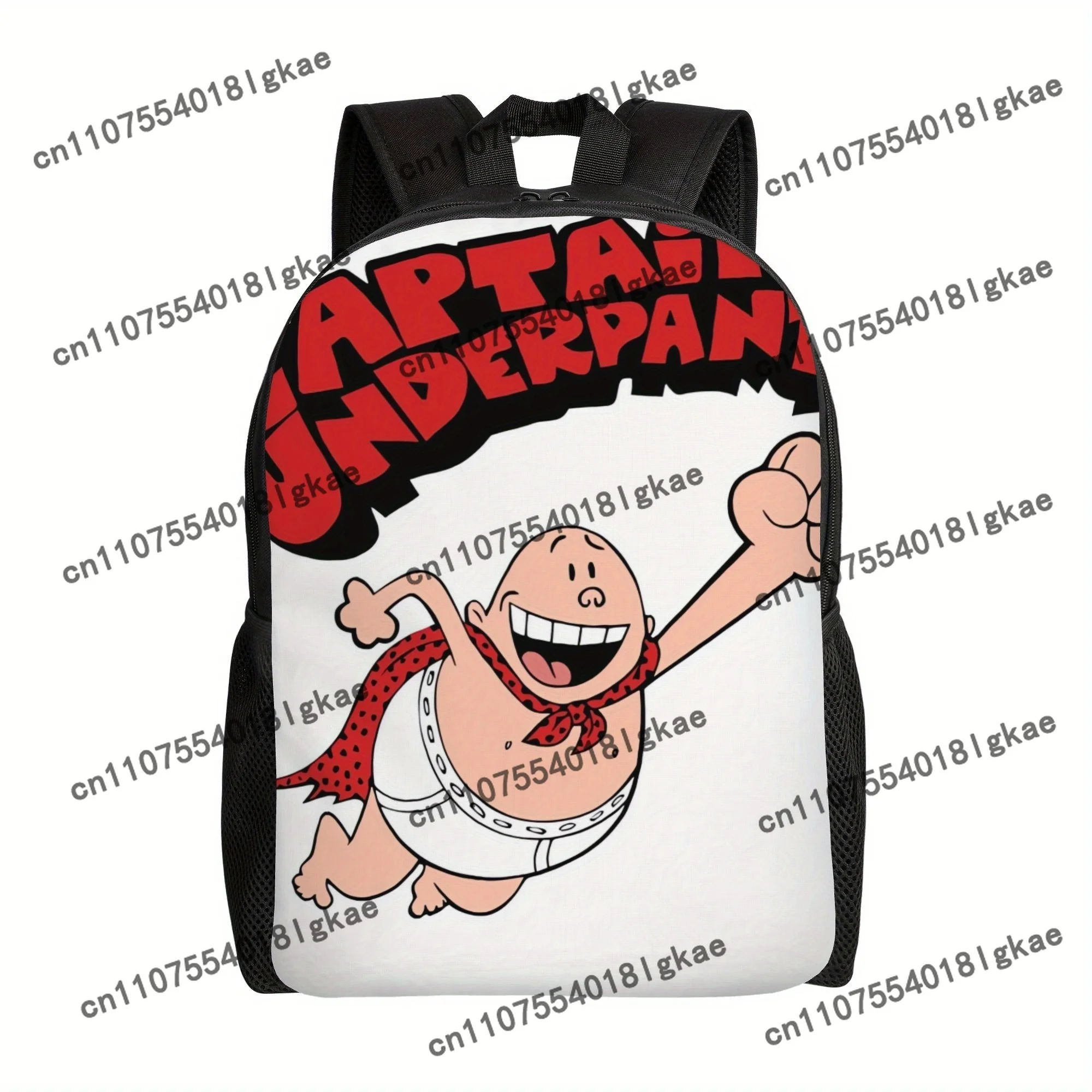 Single Layer Casual Backpack with a Clean Look Music Vintage Krupp Trala Laaa Captain Underpants A Simple Everyday Carry That Wo