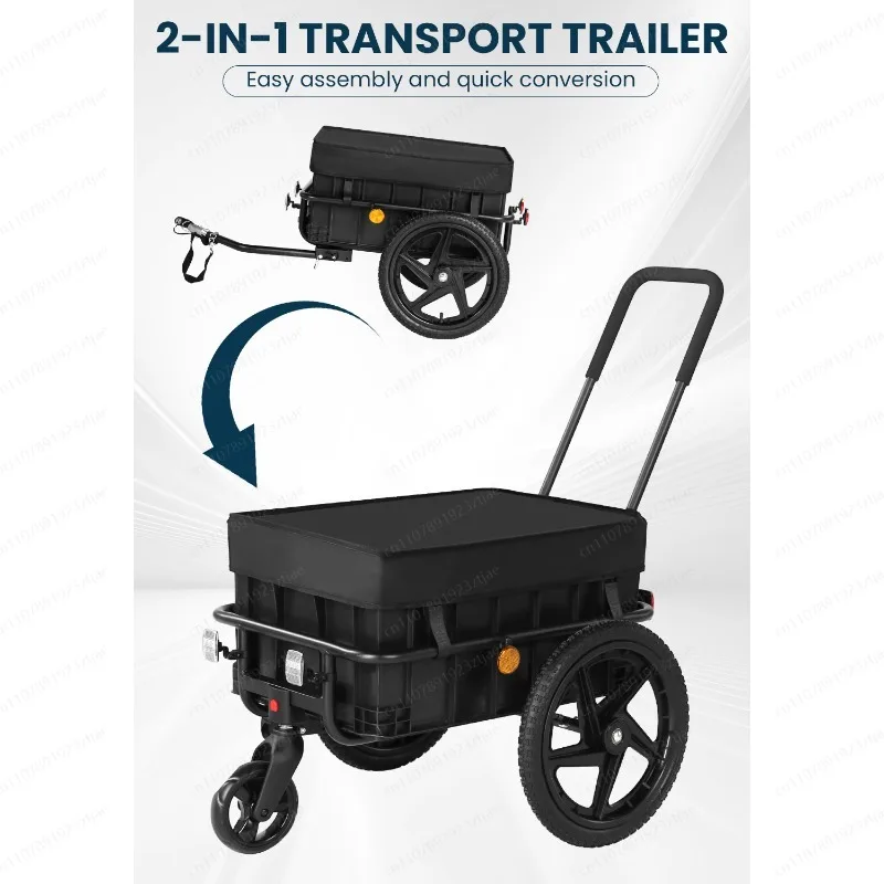 

China High Quality Bicycle Trailer 20316N, Heavy Duty Cargo Wagon for Kids & Pets, Bike Trailer Large Capacity