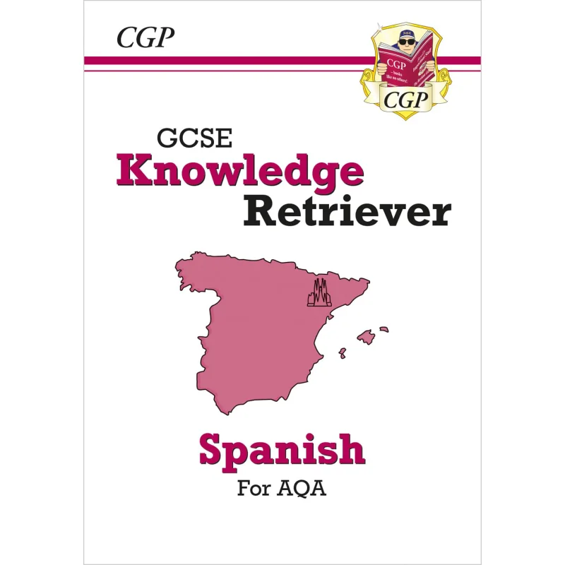 

GCSE Испанский ретривер знаний AQA CGP Книги Координация Групповые публикации 9781789087208 Книга