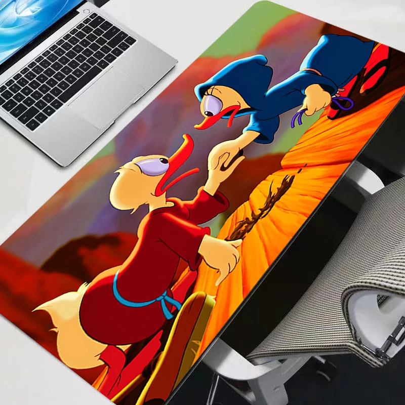 Large Gaming Accessories Mouse Pad Laptop Mickey And Donald Duck Anime Desktop Keyboard Mat PC Cartoon Mousepad Desk Mat Carpet