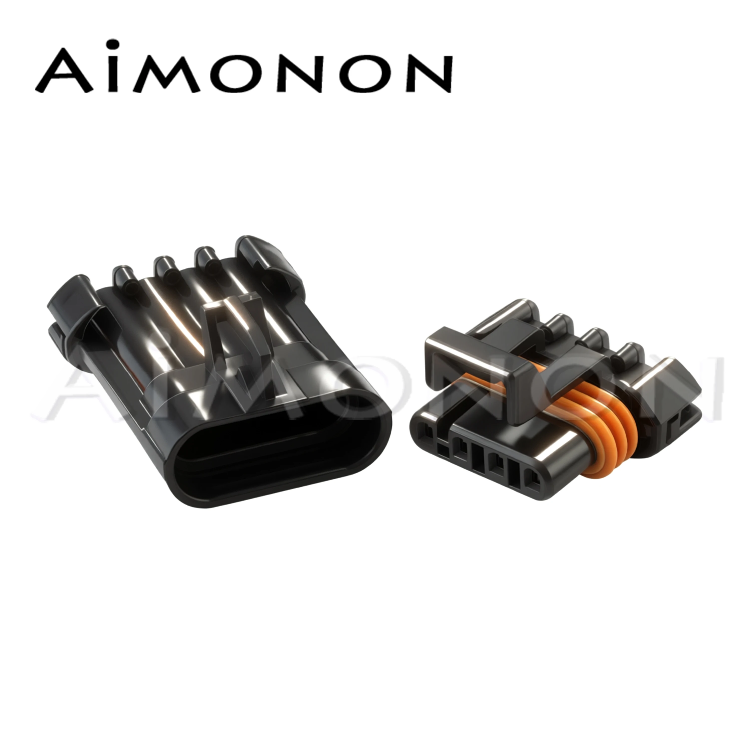

1 Set 4 Pin Car Oxygen Sensor Plug Male Female Automotive Connector Socket for Toyota BUICK DLX 12162144 12162102
