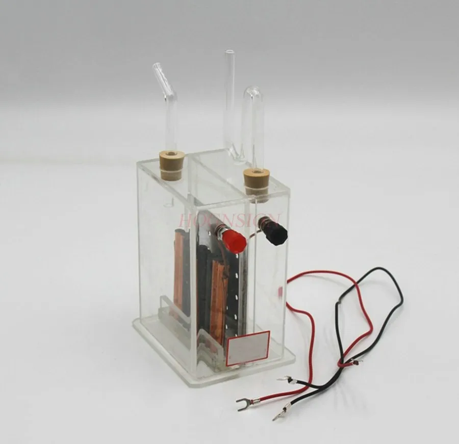 

1 комплект экспериментальных учебных пособий для вертикальной диафрагмы, электролитической ячейки, устройство для производства химического водорода