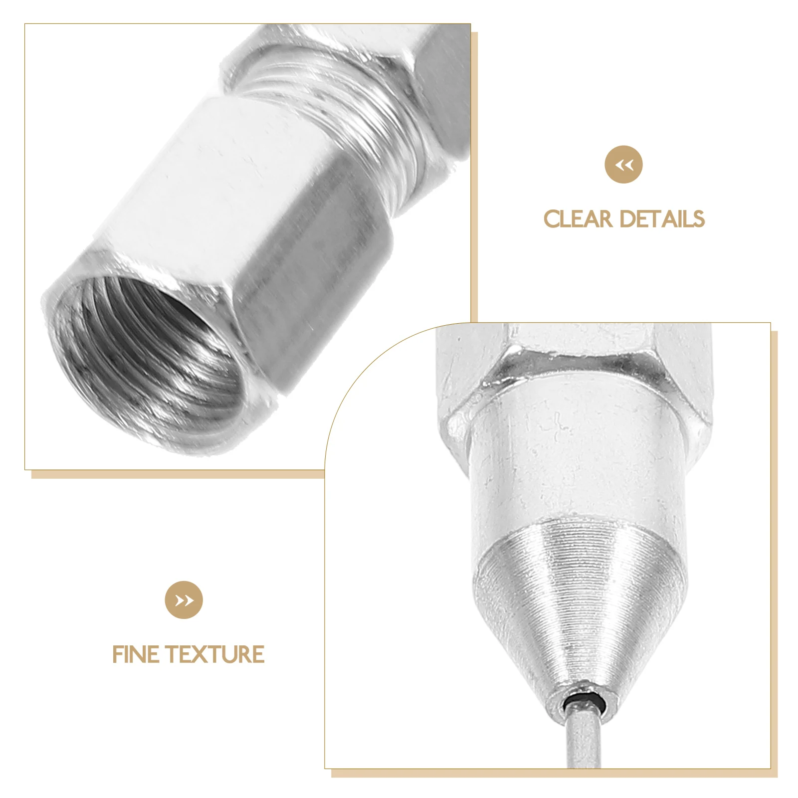 

Needle Grease Gun Nozzle Durable High Hardness Smooth Flow Wide Application Machinery Equipment Stainless Steel Bearings