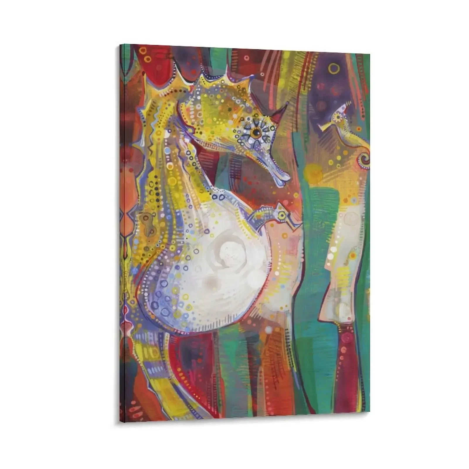 

Pot-bellied Seahorse Painting - 2012 Canvas Painting paintings wall decor Paintings wall decoration