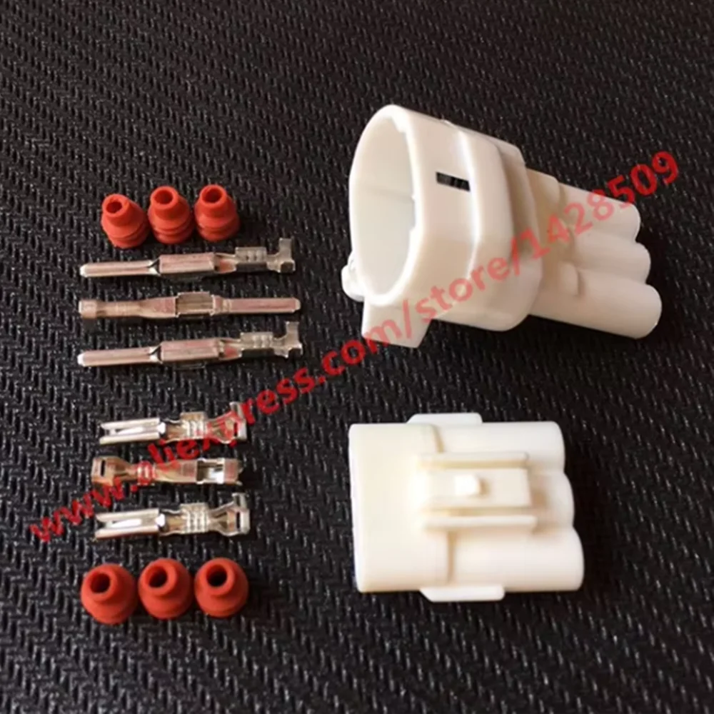 1 Set 3 Pin Sumitomo 6187-3281 6180-3261 Female And Male Wire Connector For Honda Turn Socket Electrical Connector Civic Si SiR