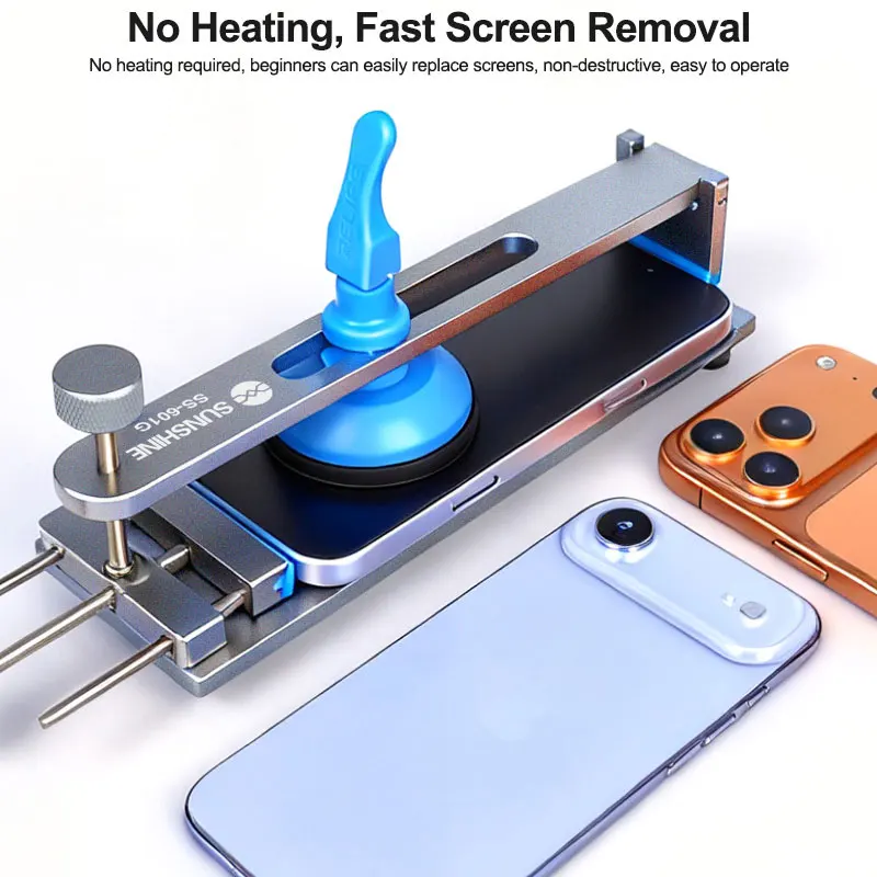 SUNSHINE SS-601G  Mobile Phone Free Heating LCD Screen Splitter Unheated All Mobile Phone Screen Separation Fixture Repair Tools