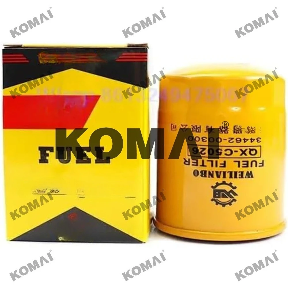 XOJOX para Komatsu PC56-7 PC58-8 elemento de excavadora filtro de aceite diésel piloto de filtro de aire (A2)