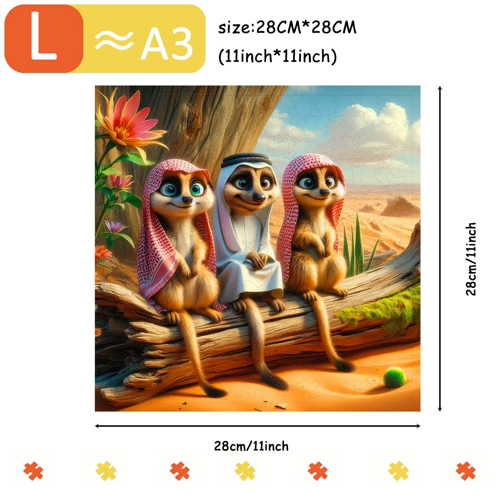 어린이 장난감 개 퍼즐 나무 성인 테이블 게임 치료 선물 어린이 소설 장난감 및 취미 빌딩 블록 성인 지능 게임 3d