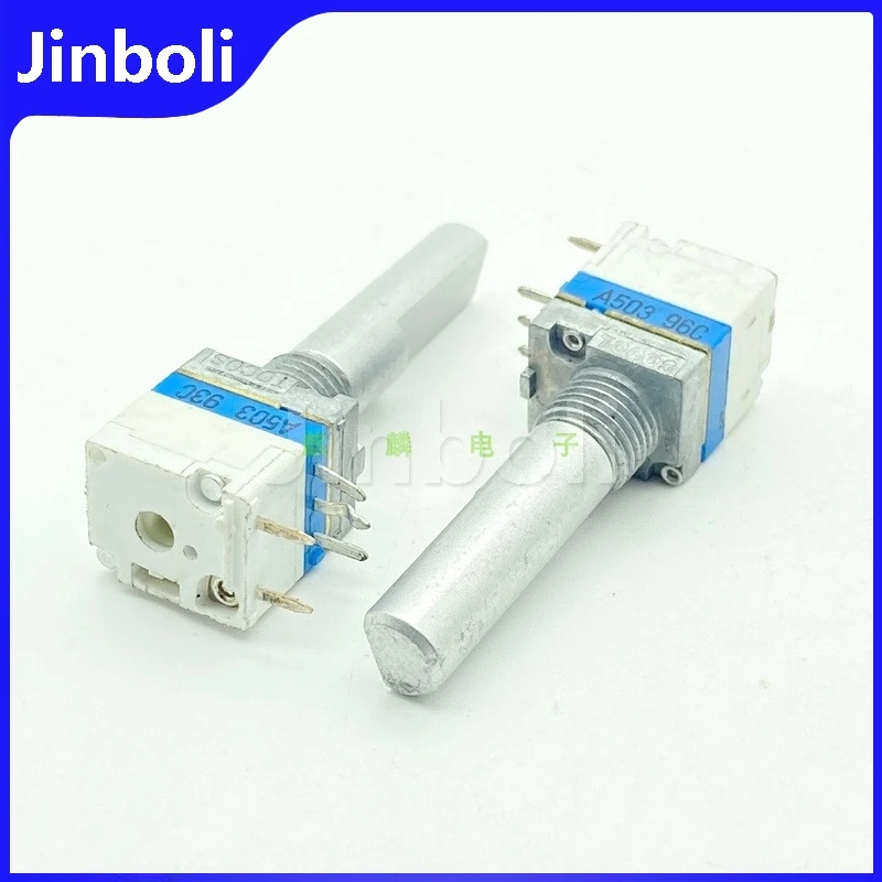 

1PCS 09 Type A50K 5Pins Switch potentiometer, Intercom switch, Volume Control Switch