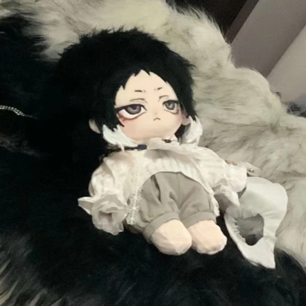 

Аниме Bungo Stray Dogs Ryunosuke Akutagawa Property Косплей Мягкие игрушки Пушистые куклы Одеваются Одежда для фанатов Рождественский подарок на Хэллоуин