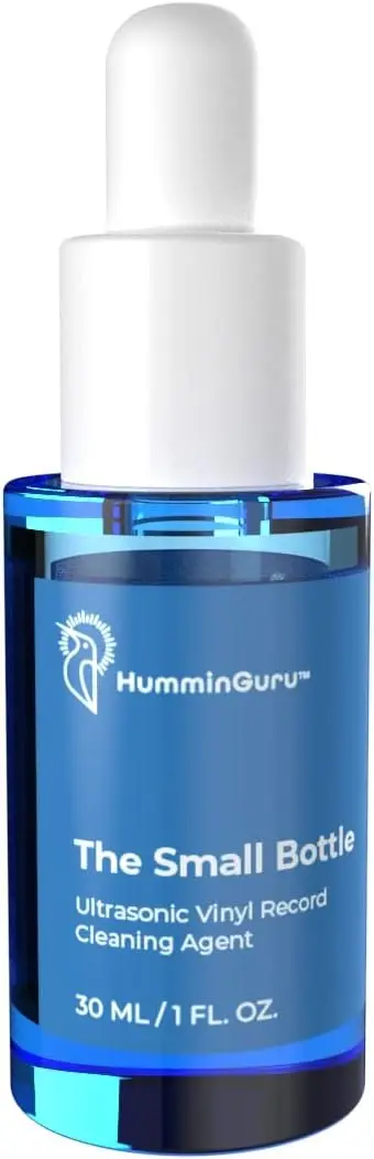 

Ultrasonic Vinyl Record Cleaner Solution: Enhances Cleaning & Drying, Anti-Static, Alcohol-Free for LP Care
