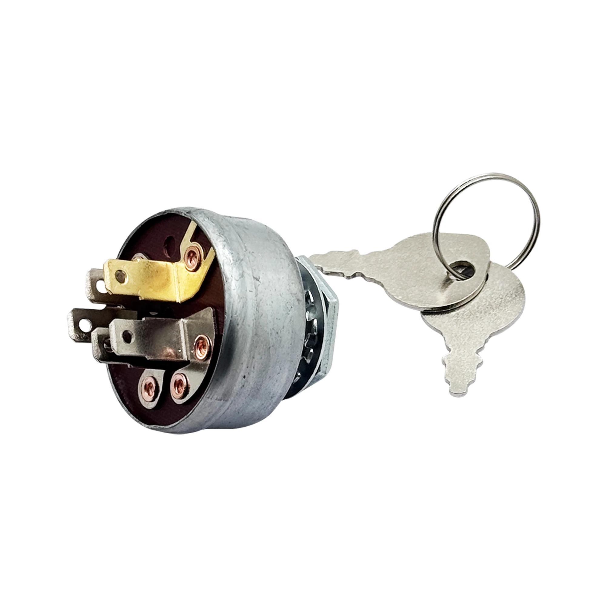 OYOTE 725-0267 925-0267A Lawn Mower Ignition Starter 5 Spade Terminal Engine Starter Switch Switch with Key For Husqvarna