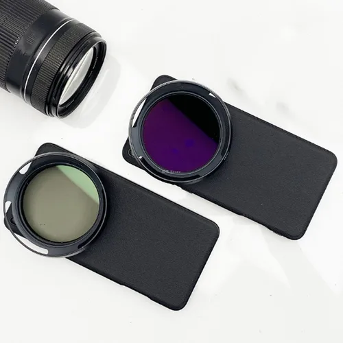 Imagen 2 del producto Funda de teléfono de 67mm para Vivo X200 Ultra Pro, adaptador de anillo de filtro de interfaz de rosca de 67MM, funda de teléfono para filtro Kase Nisi CPL VU Star ND