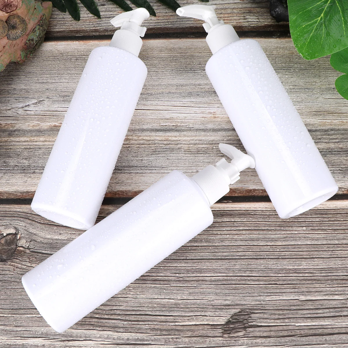 6 PCS Hand Soap Dispenser Refillable Travel Bottle Toiletries Shampoo Container Lotion