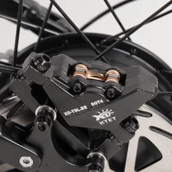 2 Piston E-Bike Hydraulic Disc Brake Electric Motorcycle Power-Off Hydraulic Disc Brake Set With 2Pcs180mm Rotors EbikeAccessory