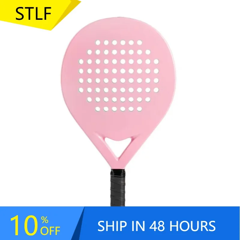 

STLFOEM Premium Professional Padel Outdoor Sports Beach Tennis Racket 3k 12k 18k Shaped Carbon Paddle With Custom Logo
