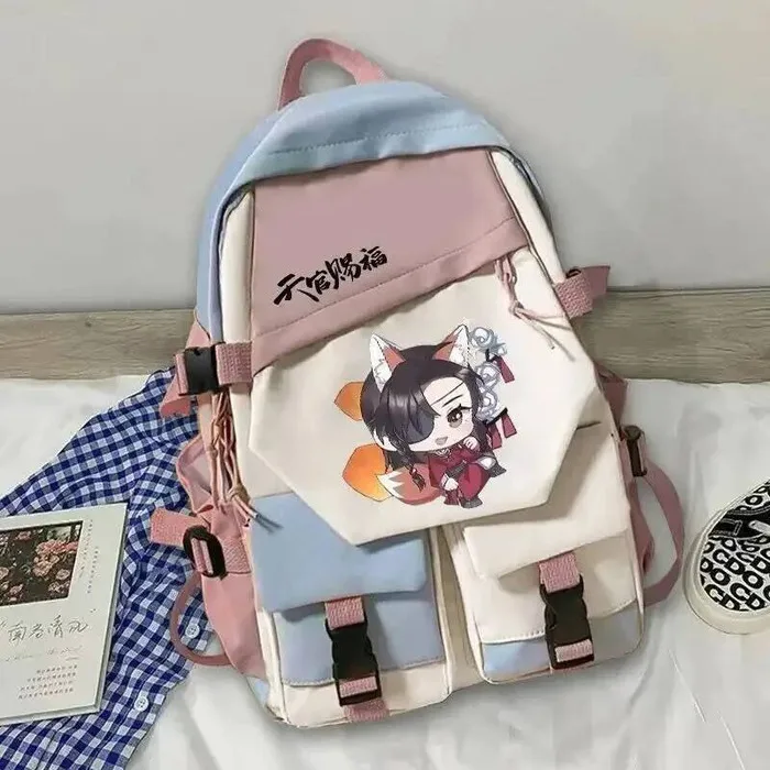 

Heaven Officials Blessing Student Teens School Bags Large Capacity Mochilas Backpacks For Gift Anime Game