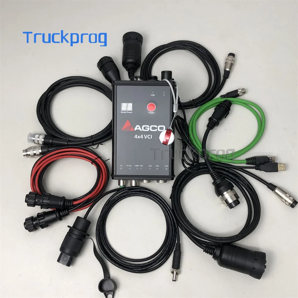 Professional Tractor Diagnostic Tool for AGCO 4x4 VCI Key Dongle for Fendt Massey Ferguson Valtra Challenger Gleaner CAN K-Line