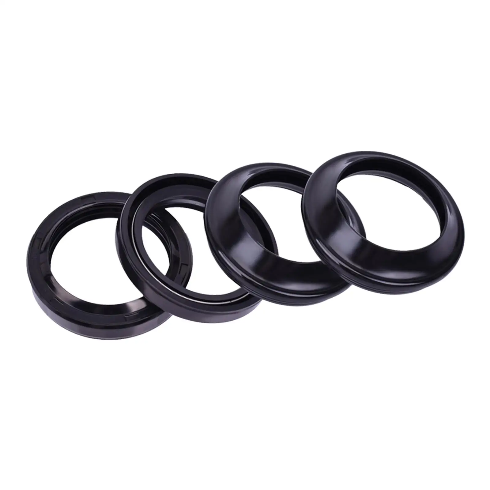 Motorcycle Front Fork Shock Absorber Protector 39x51x8mm Accessory Fork Oil Seal and Dust Seal for VT600CD Vlx400