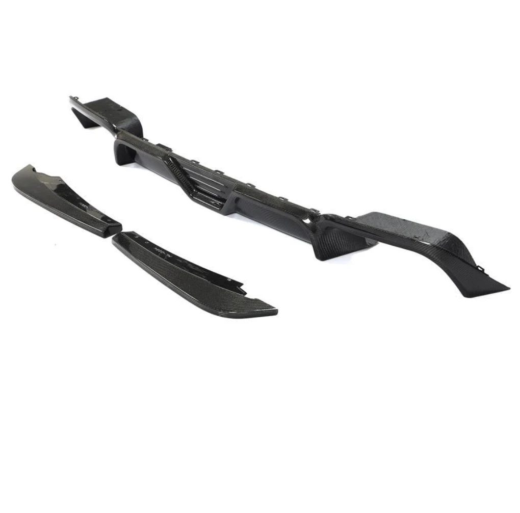 Amxnx Koolstofvezel X3M Autobumper Diffuser voor BMW F97 X3M 2019-2021 Diffuser achter