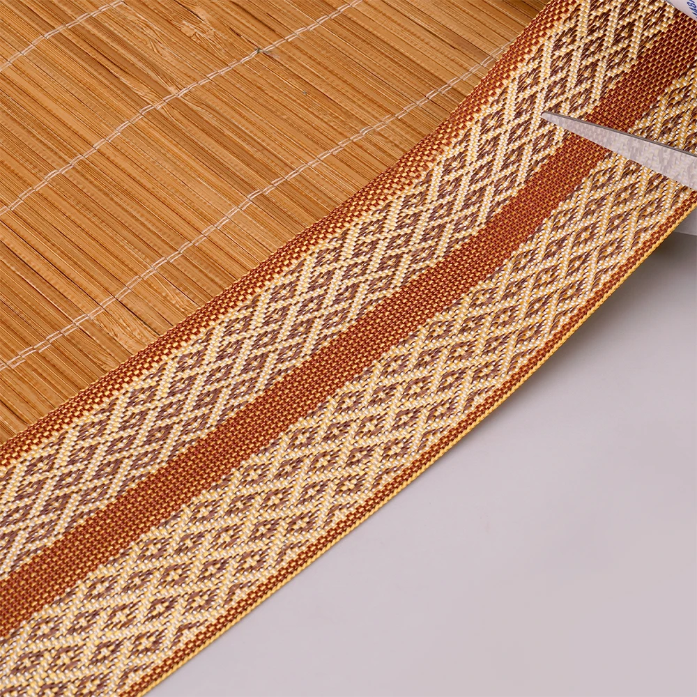 1/3m x 68mm Self Adhesive Edge Binding Tape for Summer Sleeping Mats Woven Mat Edge Repair Wear Resistant Fabric Tape