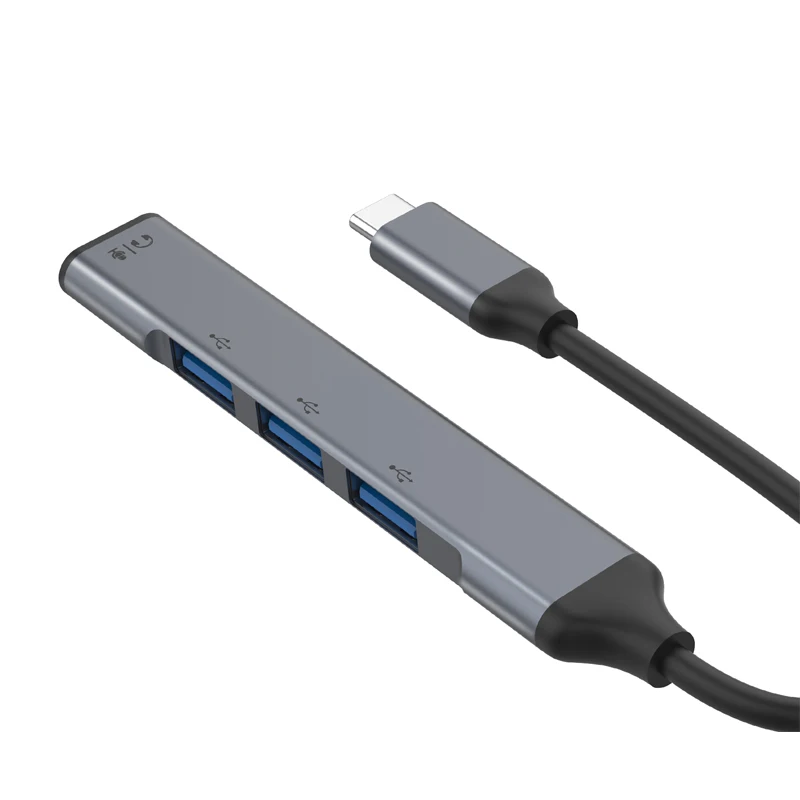 Adaptateur de hub Usb-c airies de jeu Plug and Play Station d'accueil pour ordinateur portable Câble d'extension 6 000 Ordinateur de bureau Convertisseur USB-C pour ordinateur portable