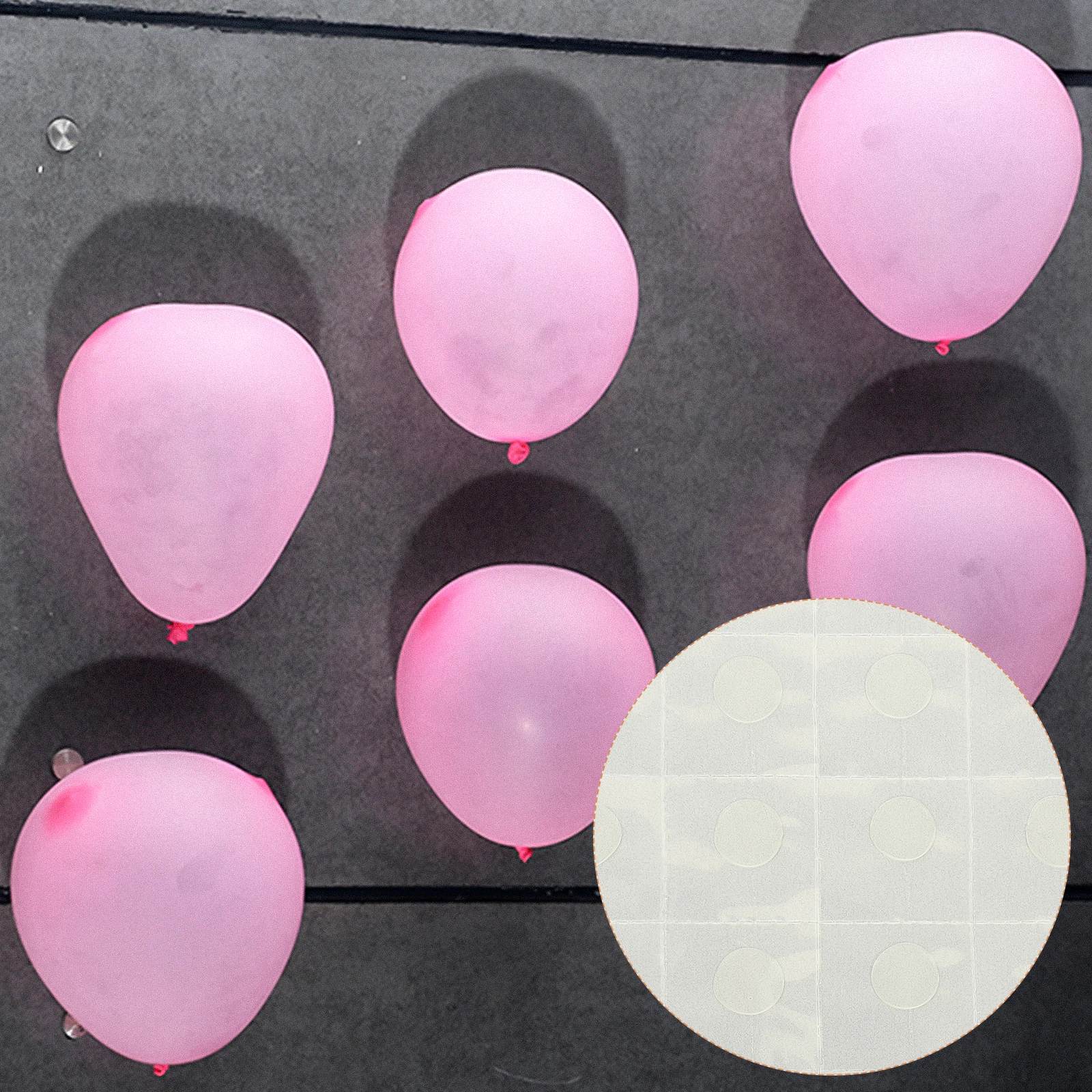 

50 Sheets Exquisite Workmanship Adhesive Balloon Dots Suitable For Tiles Walls Closets Professional And Practical Solutions