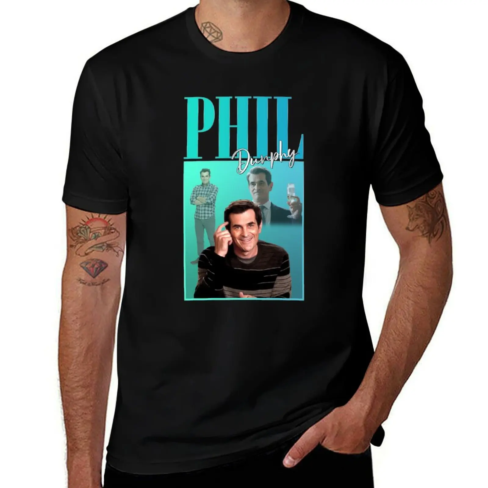 Phil Dunphy T-Shirt Basic All Season Solid T-Shirt