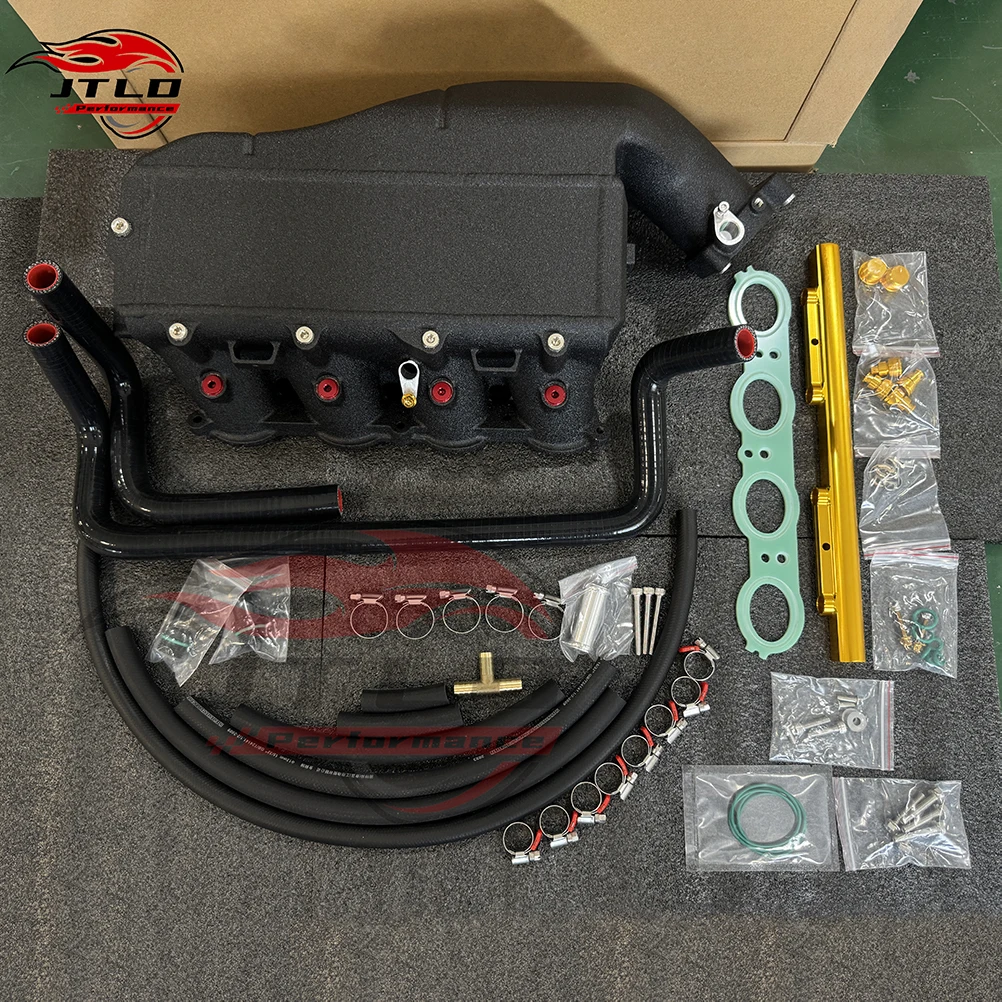 For B48 Tu Performance Intake Manifold 120mm Core Thickness High Flow CNC Inlet Manifold For BMW B48 Engine 2.0L Turbo Upgrade