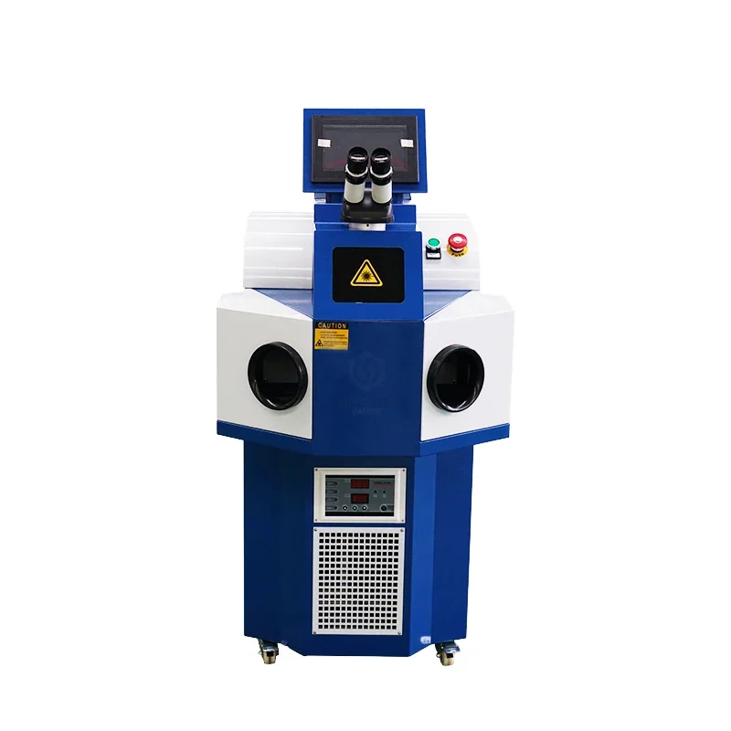 Jinan BOGONG 200W Stand up jewelry lase welding machine for Ring Bracelet Bracelet Platinum welder machine