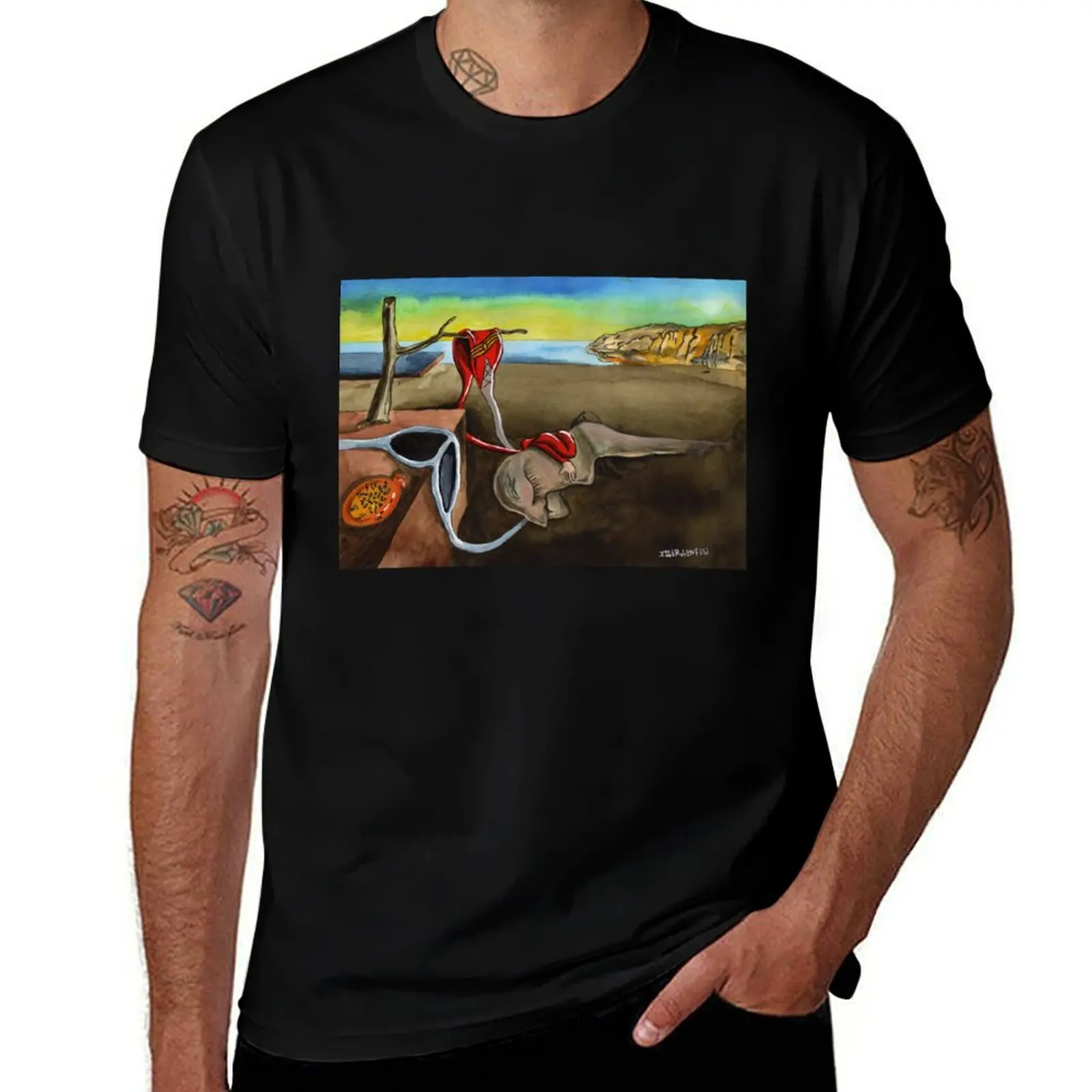 T-shirt de pêche à séchage rapide Persistance of Plastic Tee