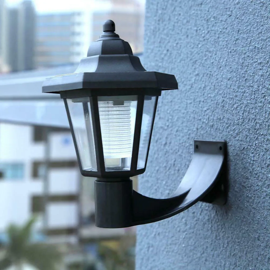 

Hexagonal Solar Wall Light Outdoor Waterproof Solar Light Vintage LED Wall Light Garden Light Landscape Light Garden Decoration