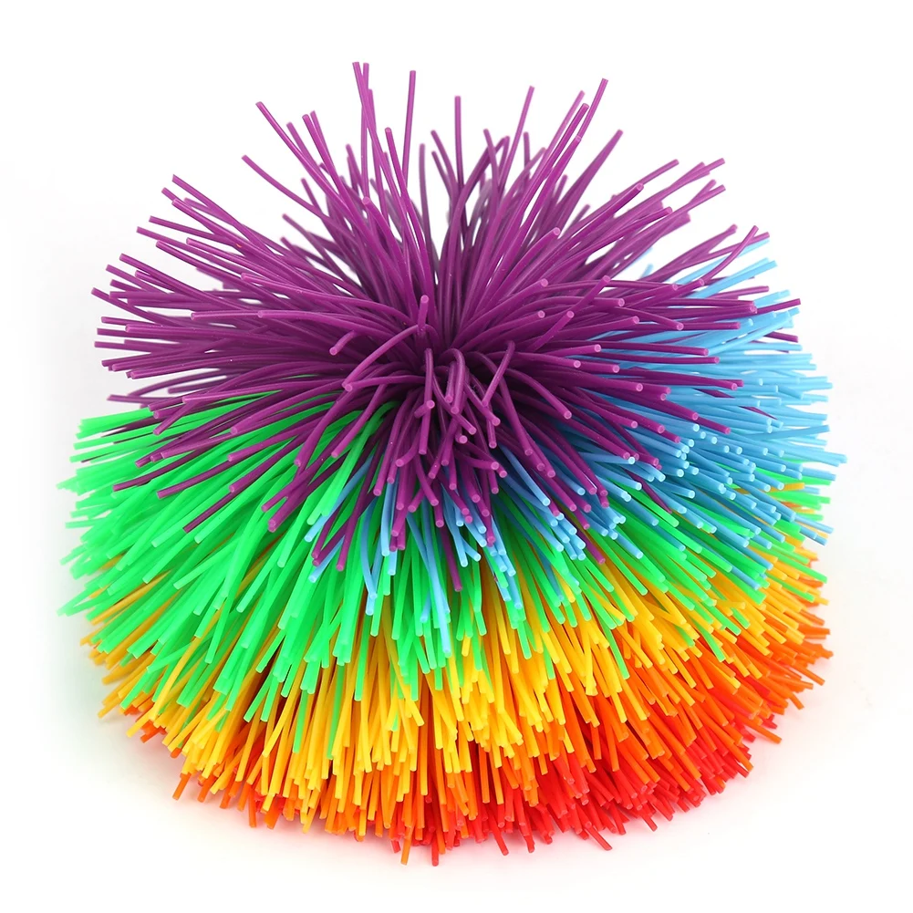 

Rainbow Silicone Stress Relief Balls Anxiety Relief/Creative Gifts Soft Sensory Toys For Kids Adults Material Non-Toxic