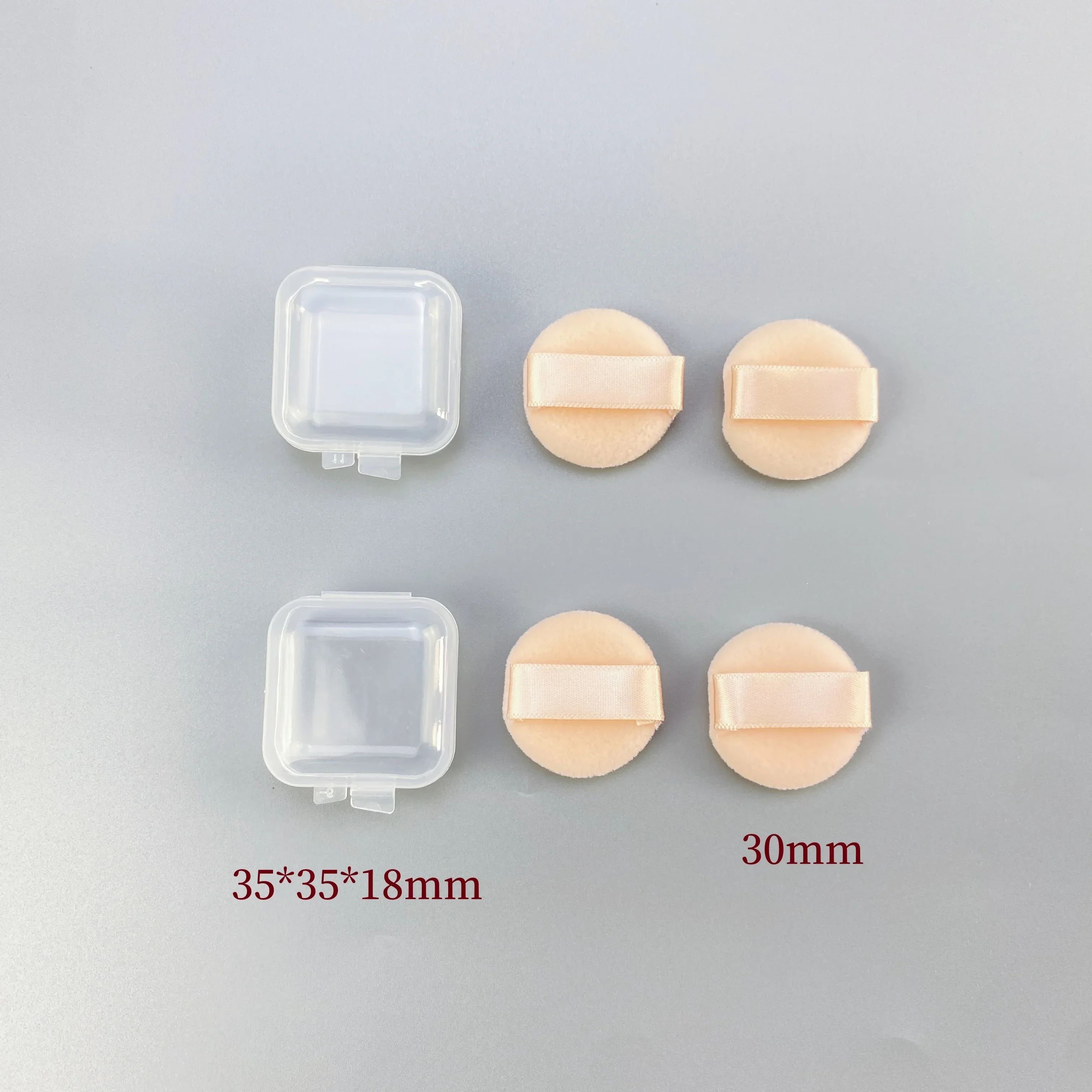 25 30 35 40 45 مم نفخة دائرية صغيرة فائقة النعومة منتفخة مسحوق فضفاضة