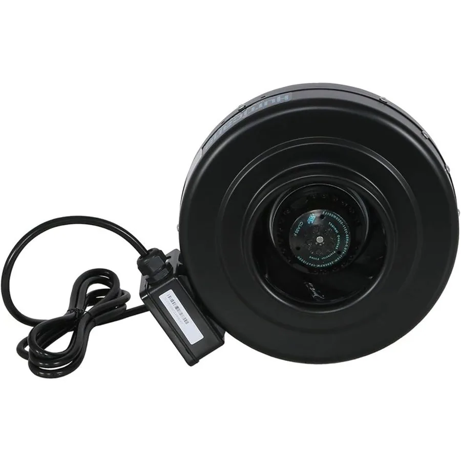 6 Commercial Grade Inline Fan for Phresh Black Ops Carbon Filters IdealAir Ducting and Clamps Titan Controls Ventilation System