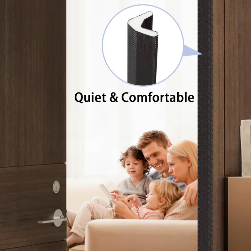 شريط عازل ذاتي اللصق على شكل حرف V، 236.4 لتر × 0.45 ساعة، باب سدادة مسودة السير الوقائي، فجوات النافذة - مقاوم للغبار، عازل للصوت #4