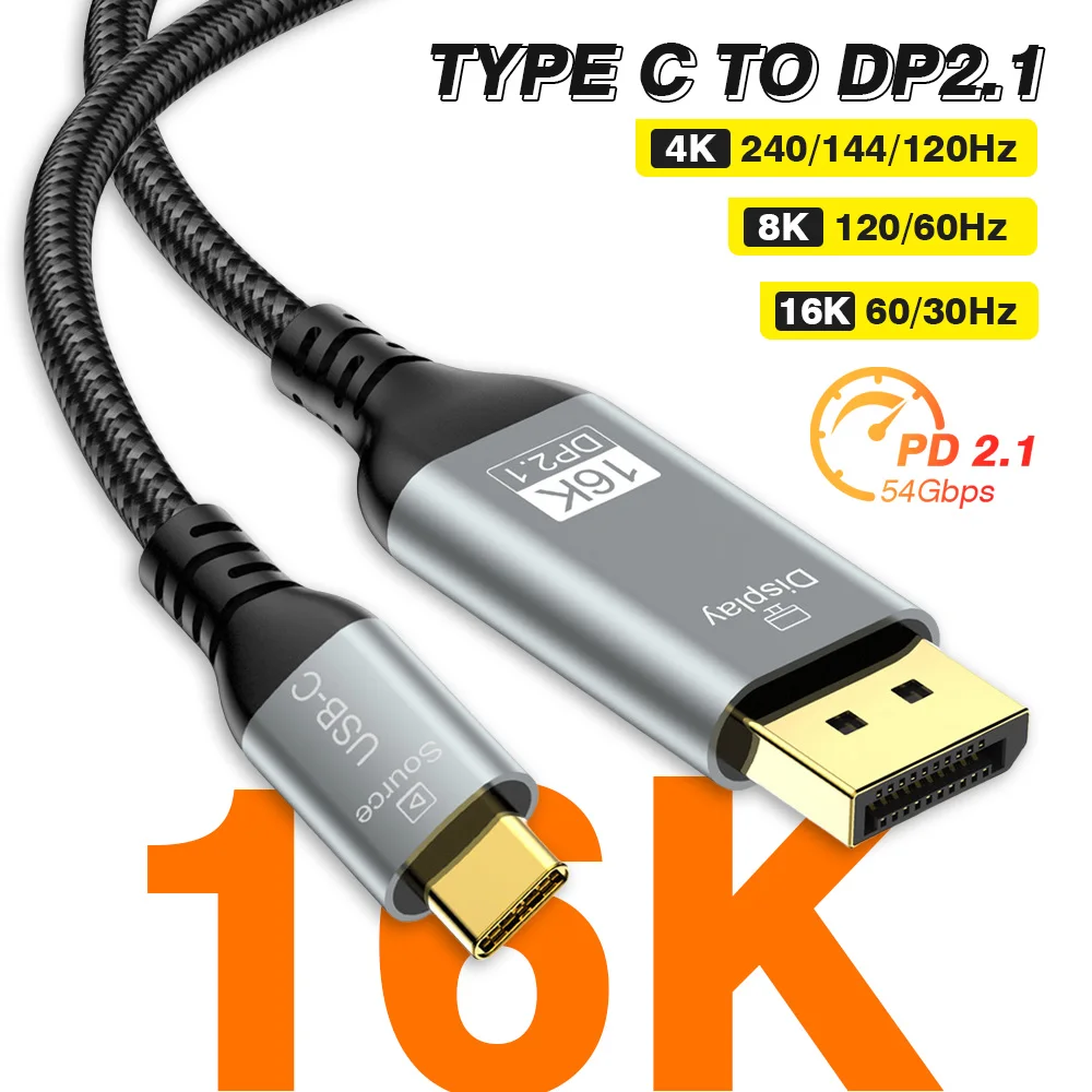 16K 30Hz Type C to HDMI Compatible Adapter Type C to HD USB C Adapter Cable Expansion Screen Laptop Projector HD Adapter
