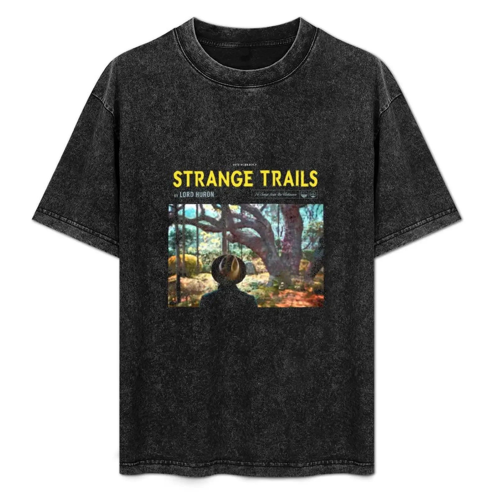 LORD HURON STRANGE TRAILS T-Shirt Casual Fashion Short Sleeve Cotton T-Shirt