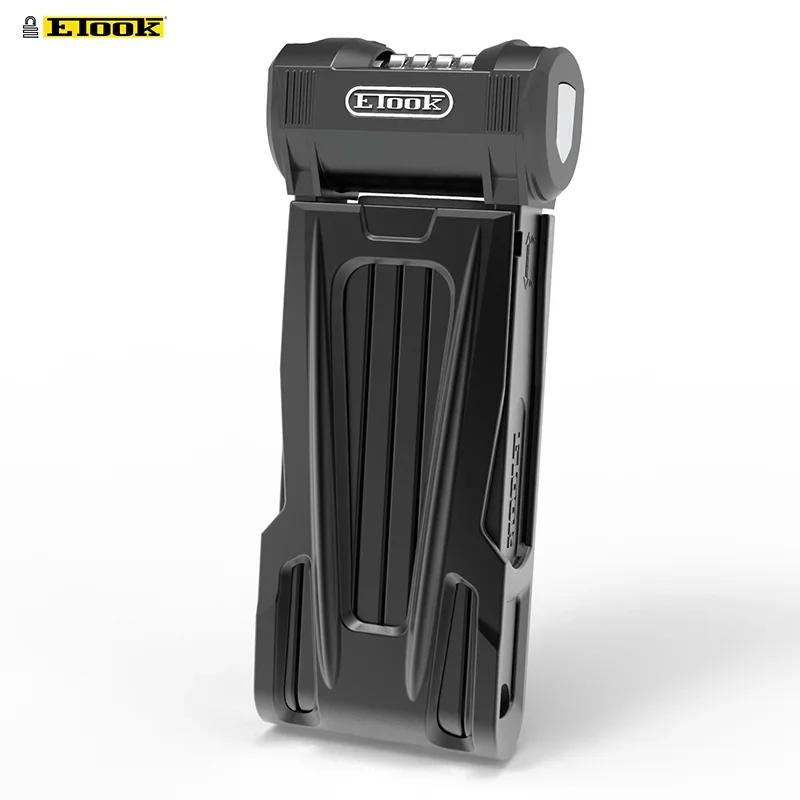 ETOOK Anti Theft Code Bike Foldable Lock Ebike Motorcycle Lock Bicycle Lock