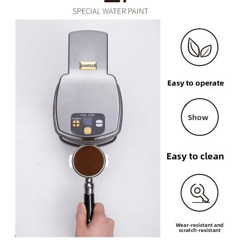 ไฟฟ้า 58 มม.กาแฟ Tamper เครื่องอัตโนมัติแบนกดเครื่องบดกาแฟ Bean Powder น้ําหนักปรับกาแฟเอสเปรสโซกด