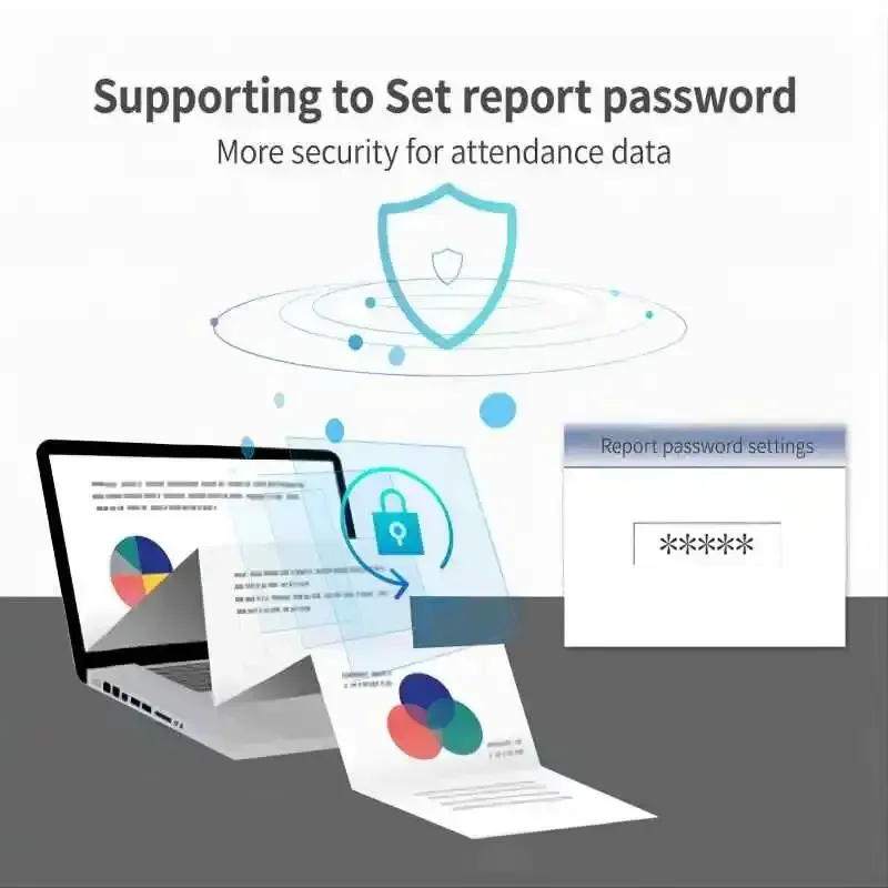 FA01H macchina per presenze Face + Fingerprint + Password dispositivo per il Check-in dei dipendenti apparecchio per il riconoscimento facciale attrezzatura per carte perforate