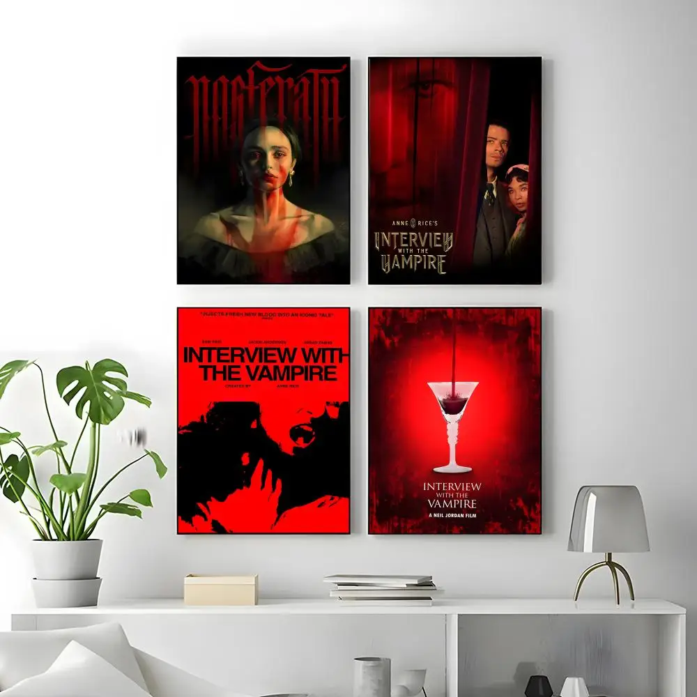 I-Interview with the V-Vampire Poster Classic poster and wall art prints are suitable for living rooms, bedrooms,and home