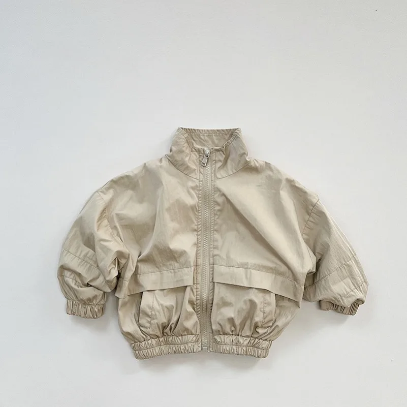 

Korean Style Jacket for Kids, Trendy Children's Clothing Hoodie Coat 2025 Spring Autumn New 1-6T Arrivals Unisex