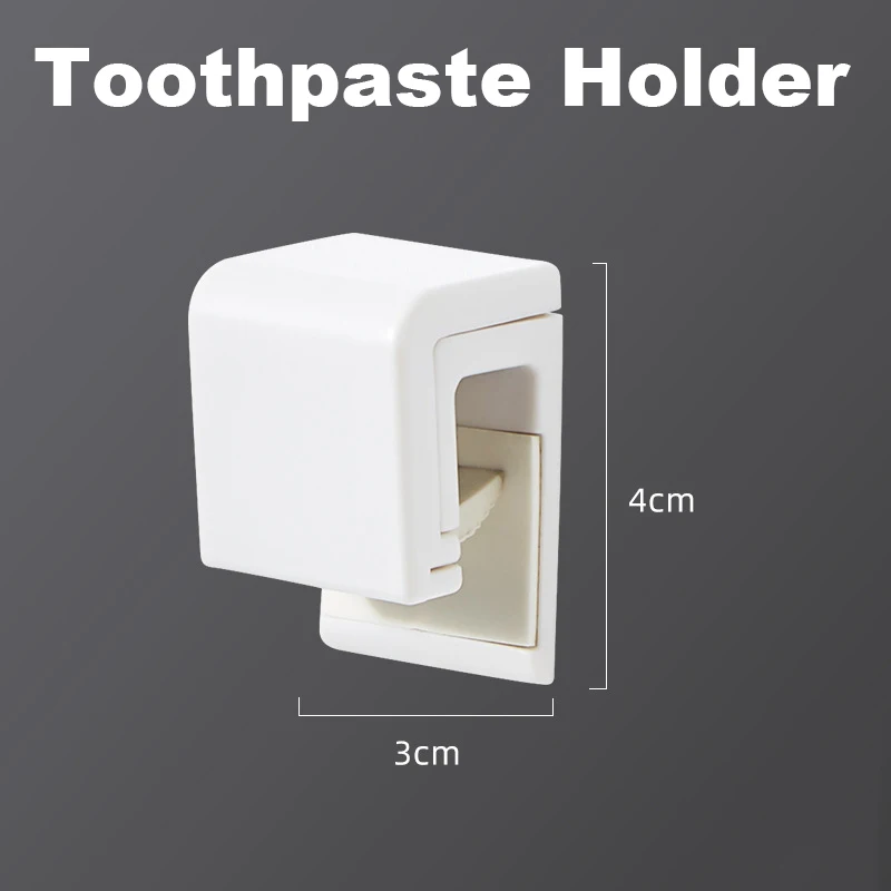 Toothbrush Holder Toothpaste Hook Keeper Family Tooth Brush Storage Bathroom Accessories Set Wall Mount Rack Container ToolsSet