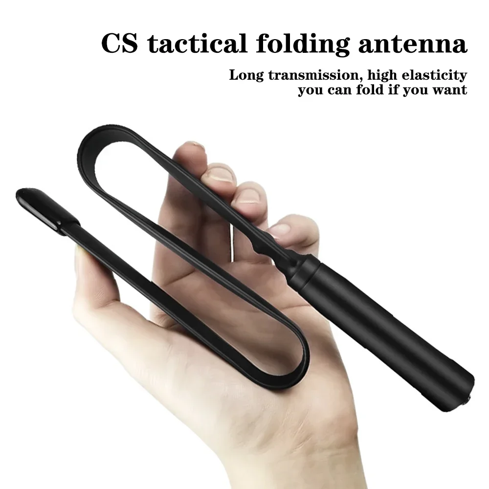 Tactical Antenna Walkie Talkie Foldable VHF UHF UV5R UV82 888S SMA-Female Dual Band Ham Radio Accessories