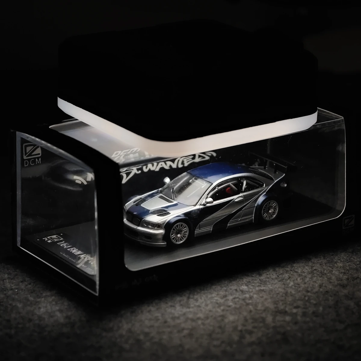 1/64 BMW M3 E46 GTR Toy Car Model Diecast Miniature Need For Speed
