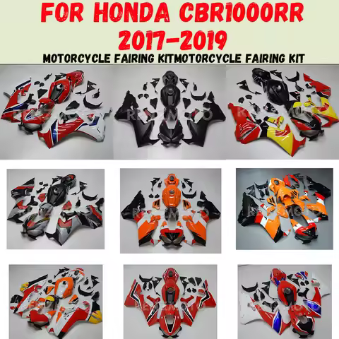 For Honda CBR1000RR CBR 1000RR 1000 CBR1000 RR 2017 2018 2019 Cowl Plastic Body Fairing Kit Motorcycle Bodywork ABS Injection