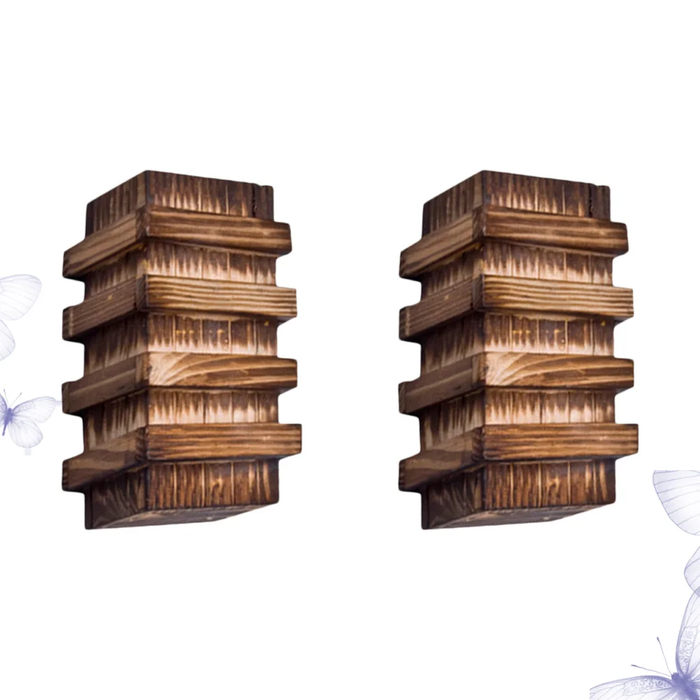 

2pcs Wooden Secret Drawer Box 3 Locking Mechanisms Hidden Storage Kids Educational Safe Children Box For Curious Others