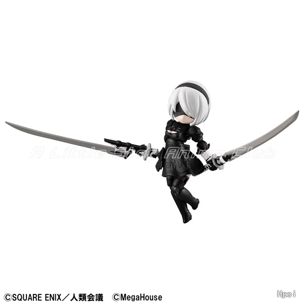 【Pre Sale】Original MegaHouse DESKTOP ARMY NieR:Automata Ver1.1a 2B Collection Animation Figures Toy Model
