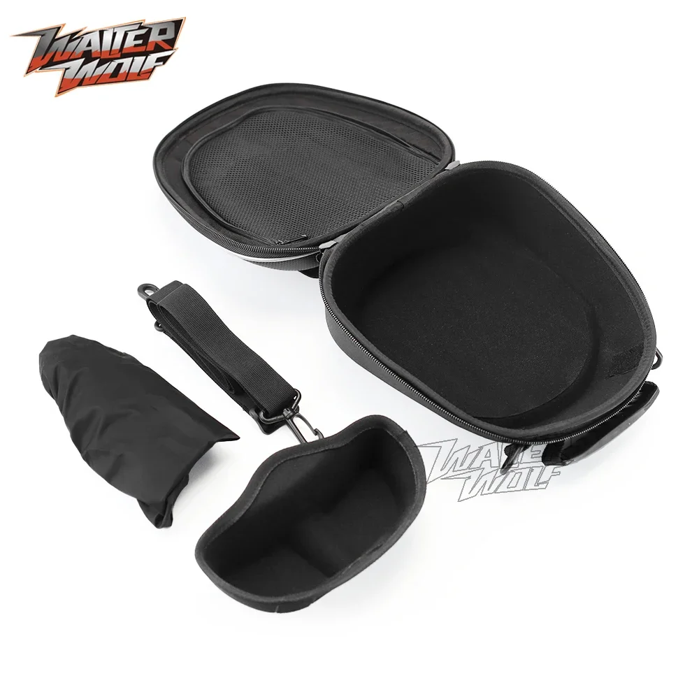 Saco de tanque de combustível para kawasaki versys 650 1000 z1000 z1000sx ninja zx14r zx10r ZX-6R h2r motocicleta tanklock sacos de bagagem à prova